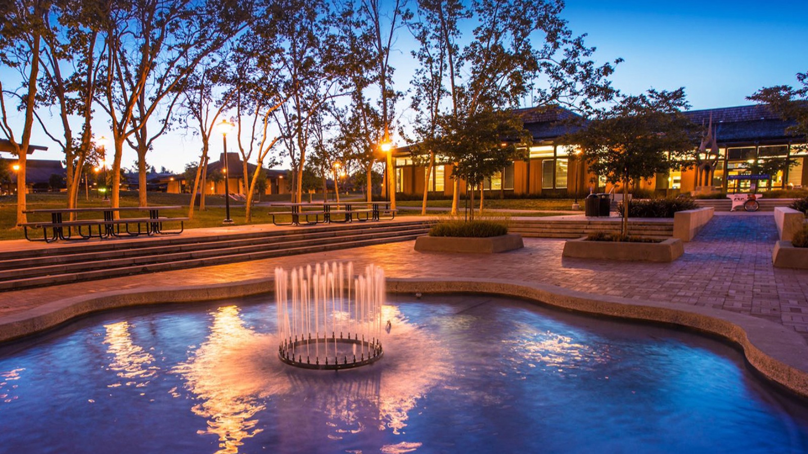 Campus Quad Fountain