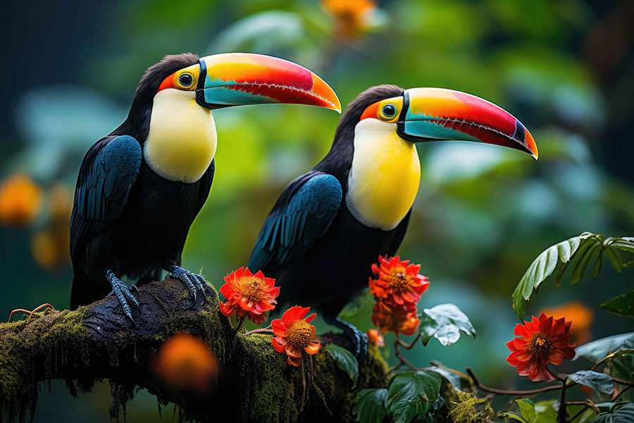 two toucans