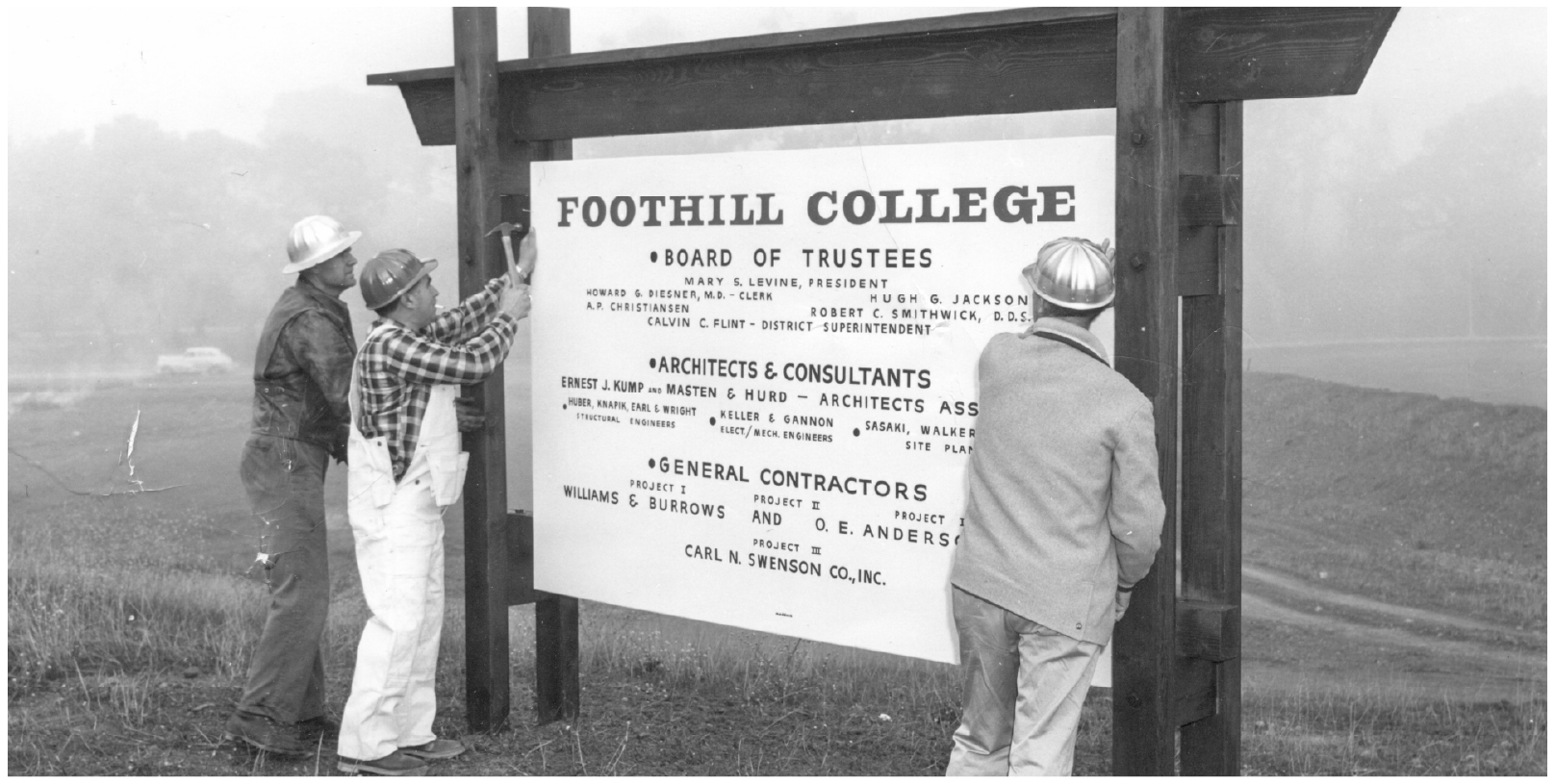 Foothill College Board of Trustees, 1960