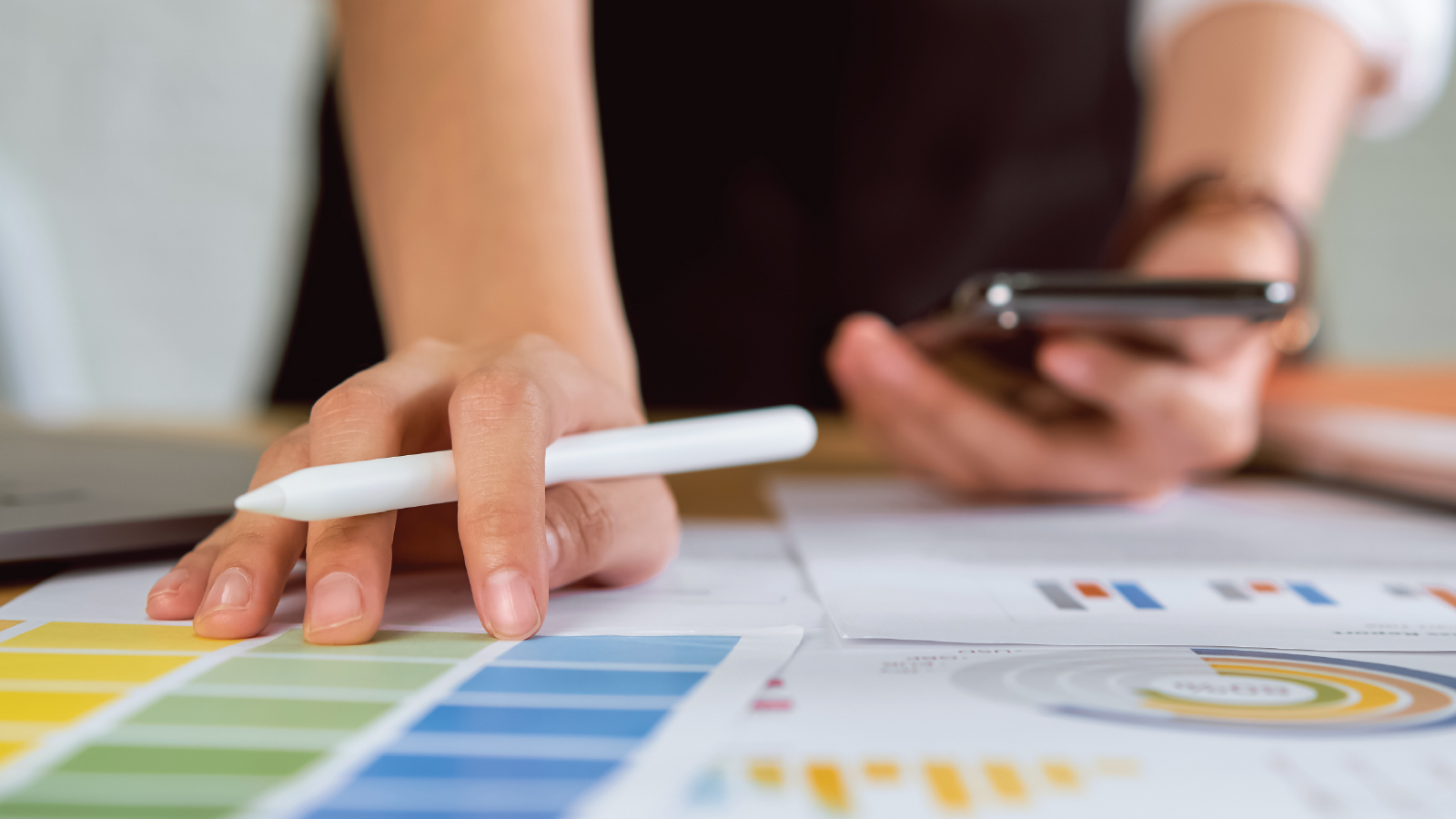 Beautiful landscape view outside of Marketing department