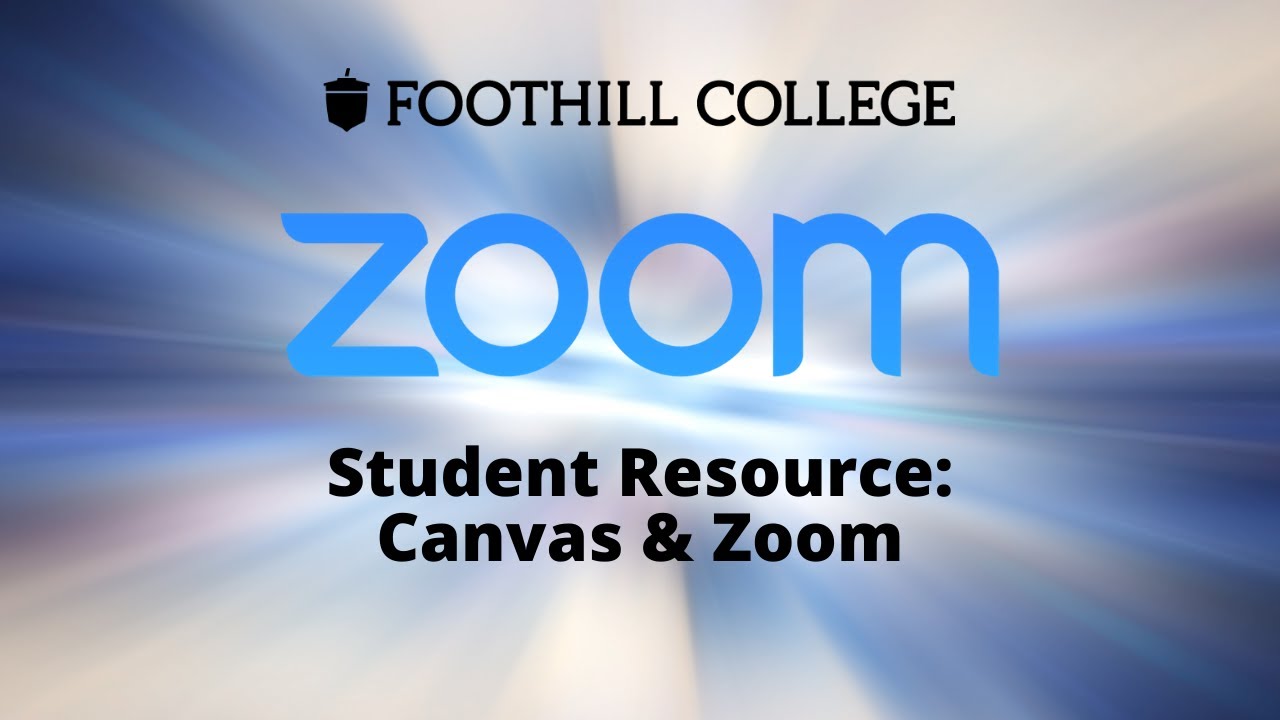 Student Resource: How to use Zoom and Canvas